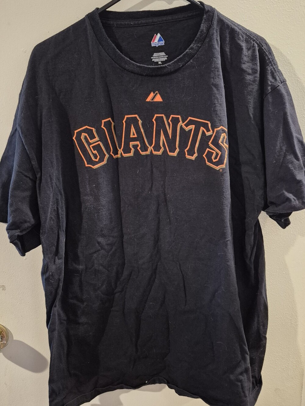 San Francisco Giants Navy Graphic Tee - Men's Crewneck Shirt